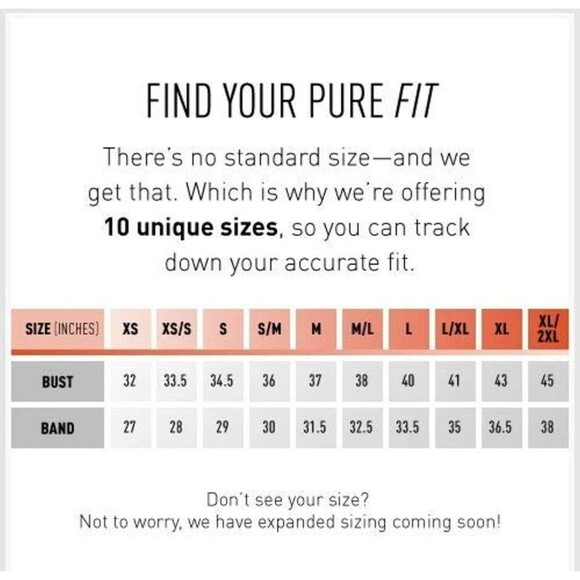 New REEBOK Pure Move Black Sports Bra Motion Sense Sz Lg $60 - Picture 7 of 11